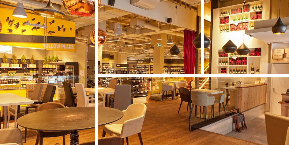 GoodWine wine selection display